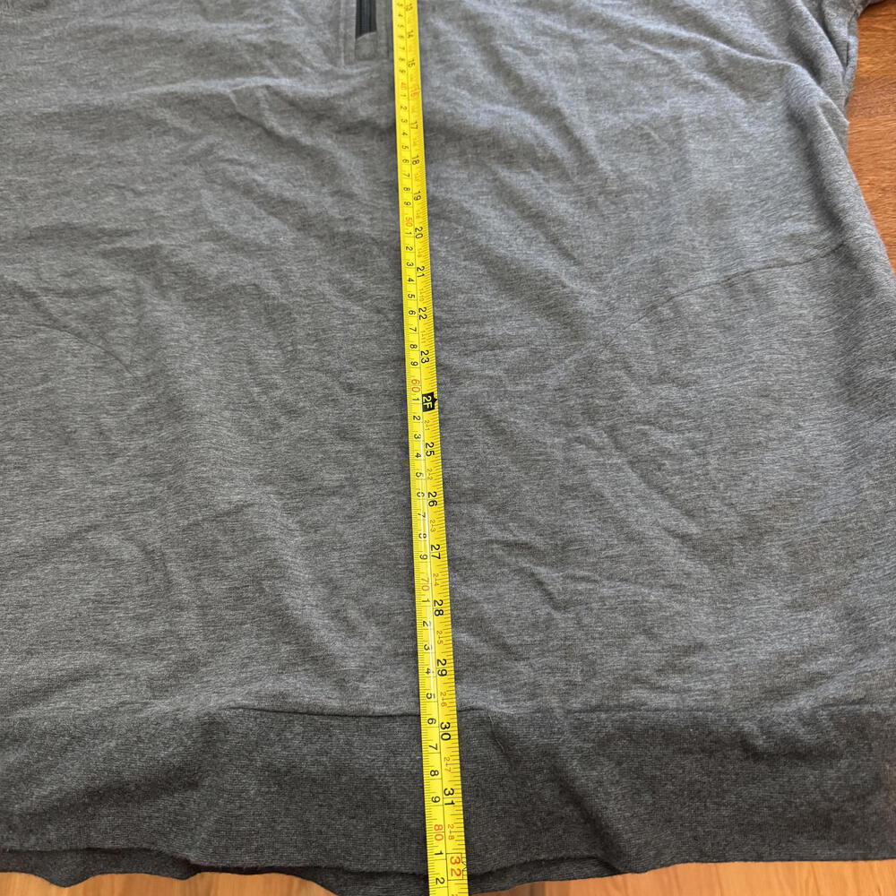 Travis Mathew x Coors Light, Quarter Zip Long Sleeve, Gray Mens XXL - Picture 6 of 7